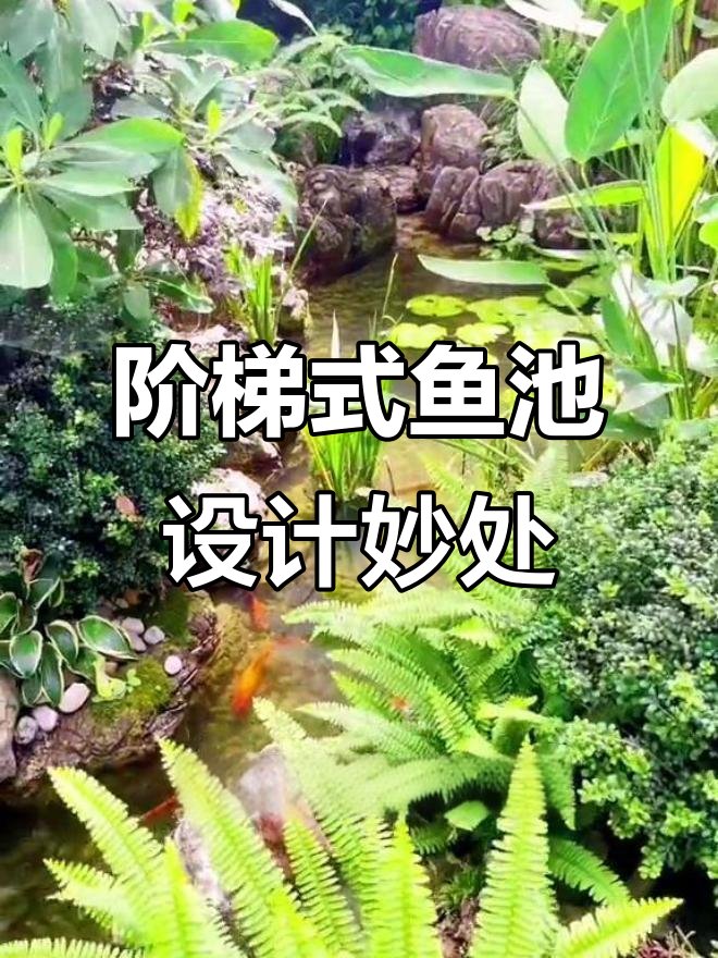 为什么生态鱼池要设计成阶梯状?打造层次感和景观效果