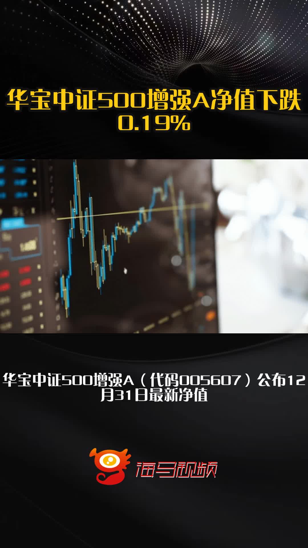 华宝中证500增强A净值下跌0.19%