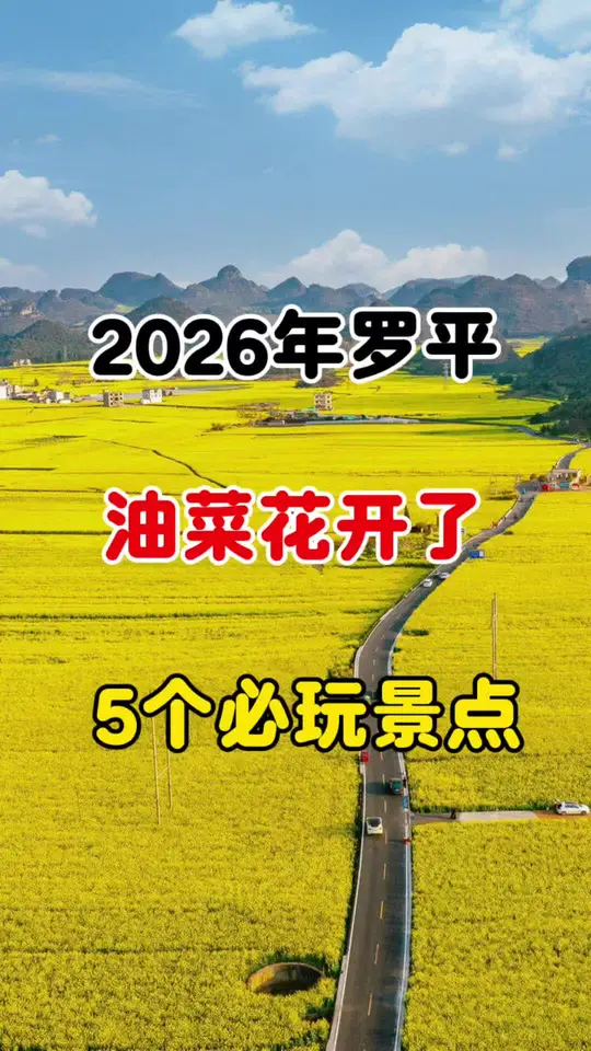 罗平油菜花必玩的5个景点