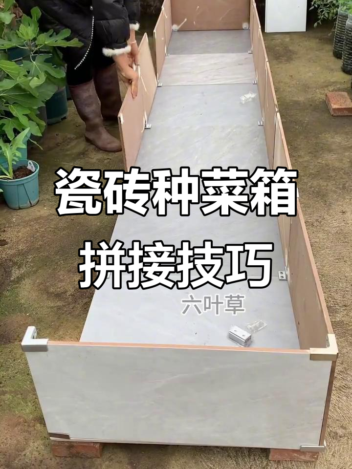 网红瓷砖种菜箱拼装教程,轻松打造个性化种植空间