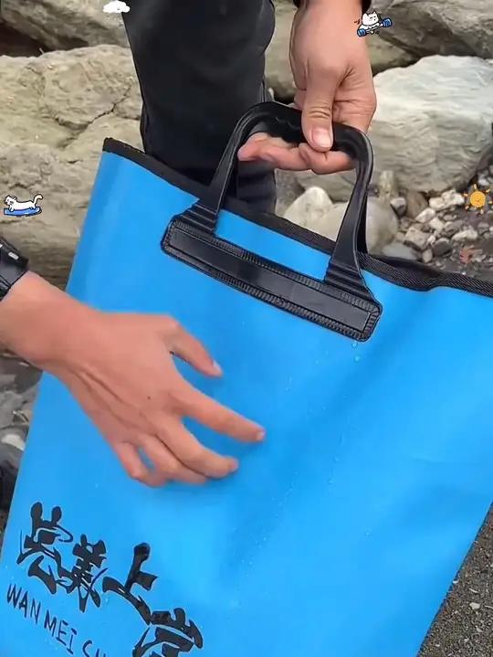 经典鱼护包一包搞定,鱼护,浮漂盒,鱼线通通可以收纳,非常方便