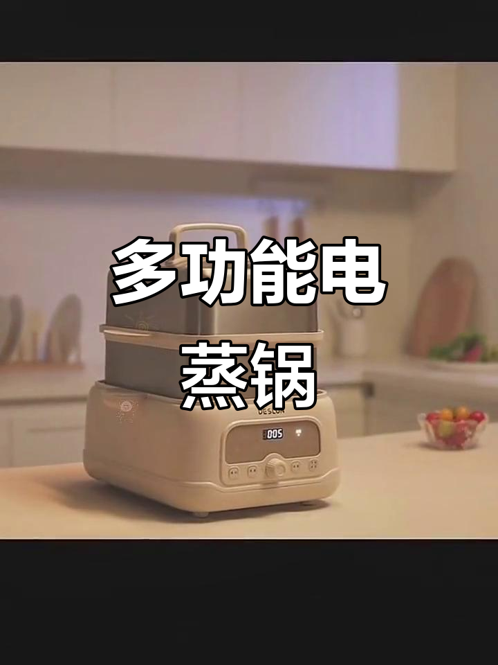 德世朗多功能电蒸锅,轻松搞定家庭烹饪