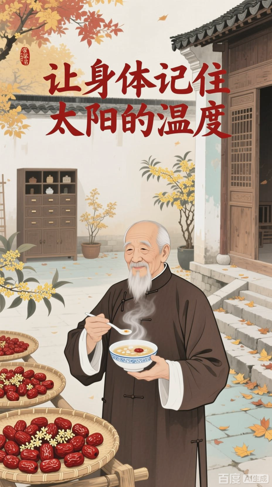 桂香红枣,养生之道