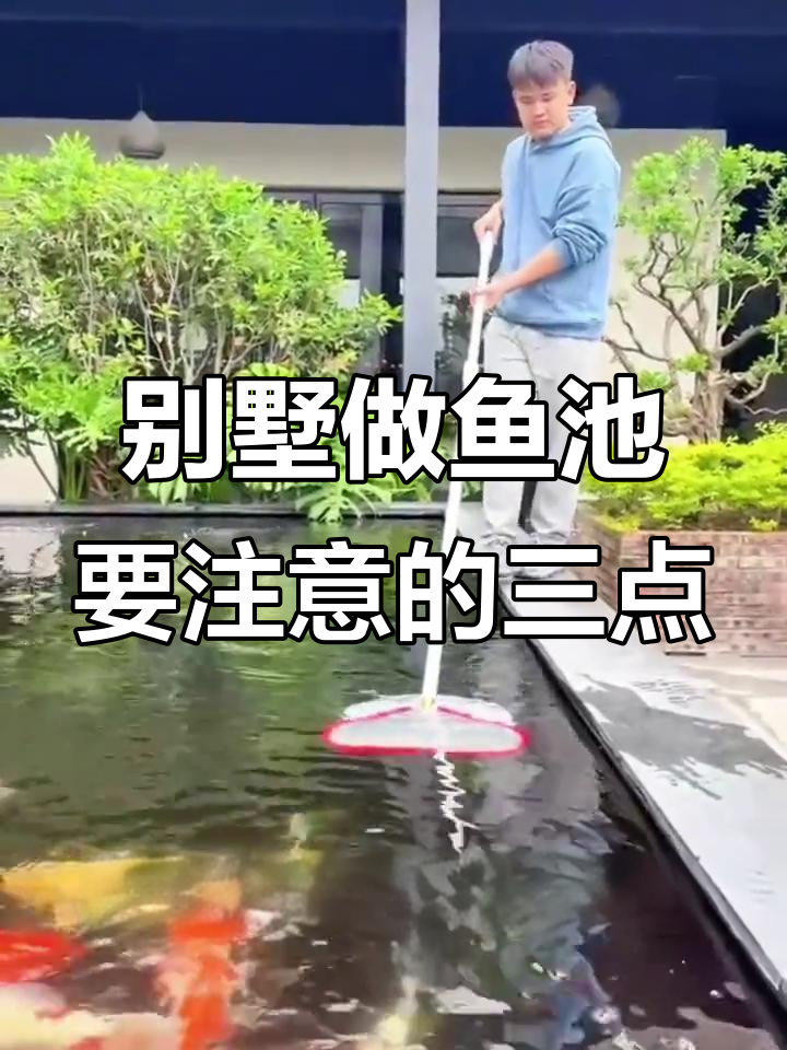 别墅鱼池设计三大禁忌,避免财运受损