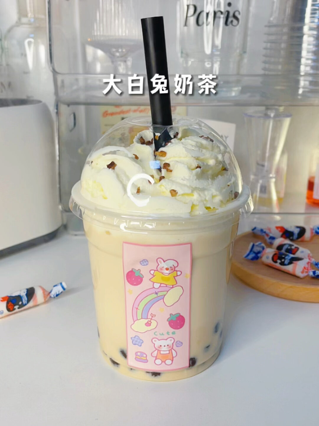 大白兔奶茶|发现了大白兔奶糖的神仙吃法