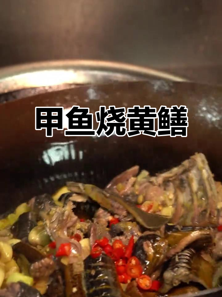 甲鱼烧黄鳝,辣味十足,口感超赞!