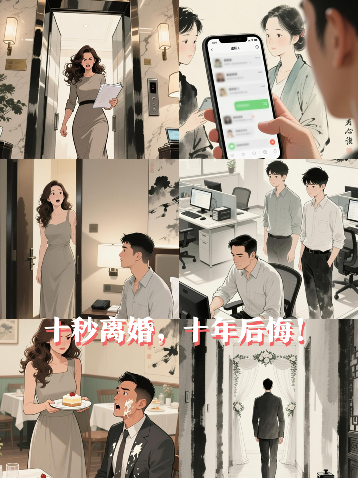 结婚十周年纪念日,她在离婚协议上签完字才发现……