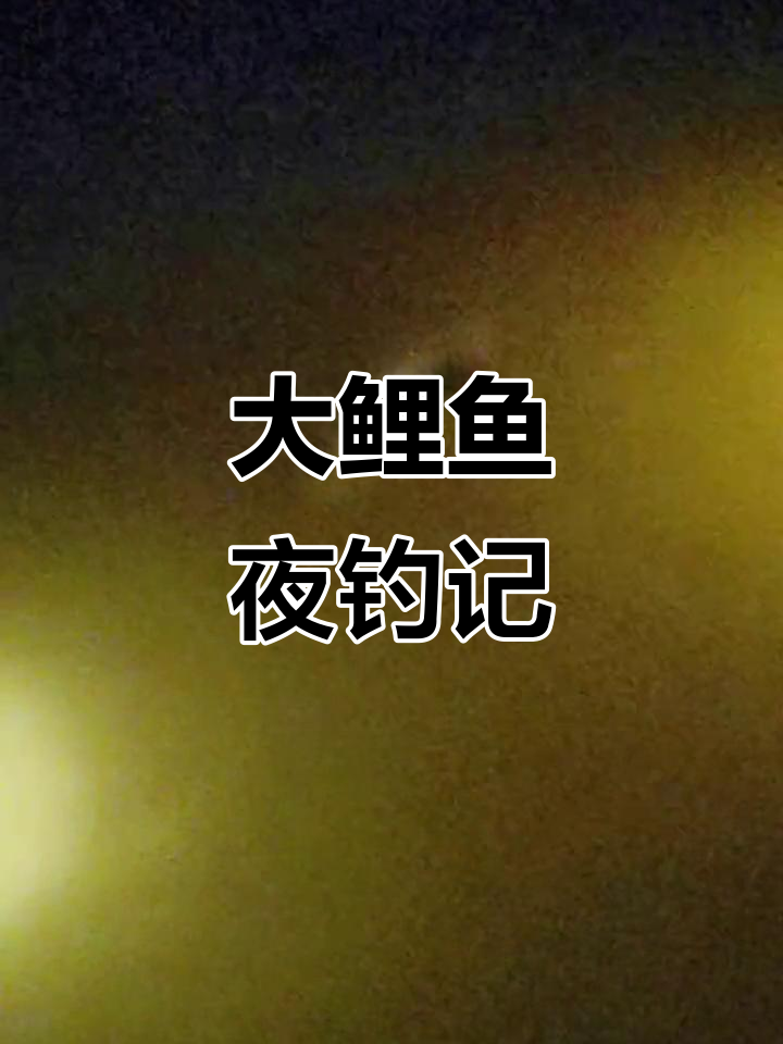 夜钓大鲤鱼,雷雨中惊喜连连