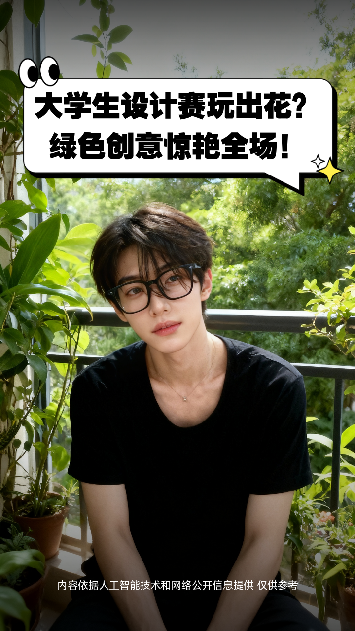 大学生设计赛玩出花？绿色创意惊艳全场！