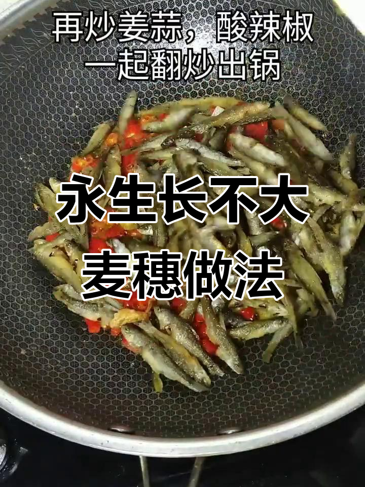 小鱼麦穗蒸煮技巧,教你如何做美味不粘锅煎小鱼