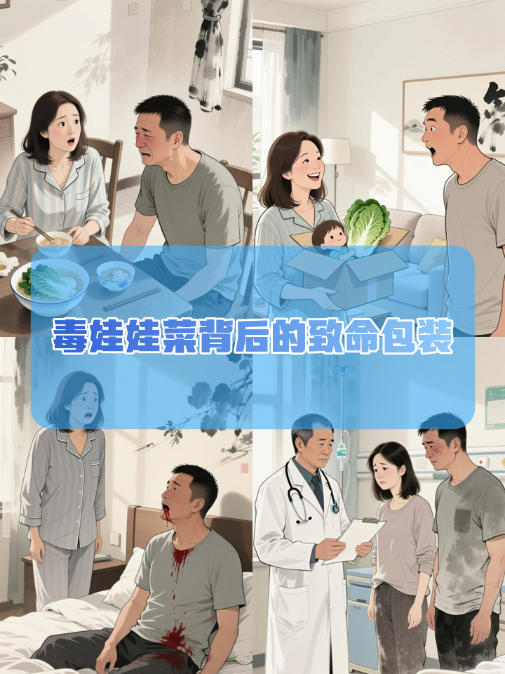 后续！台州夫妻 ICU 抢救 28 天，毒娃娃菜源头揪出：商家用旧报纸包装，警方追供应链