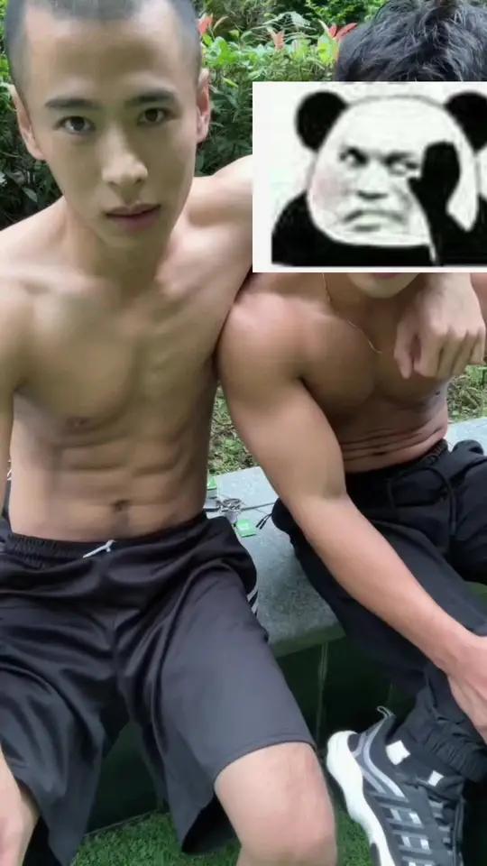 成都户外肌肉男