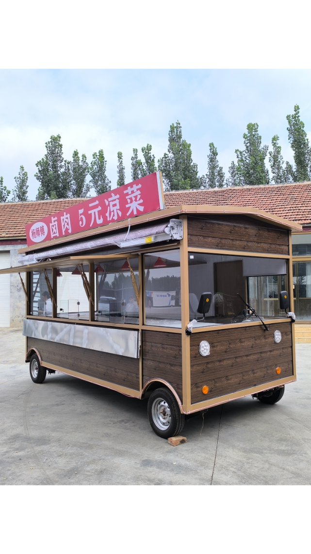 多功能摆摊卤肉凉菜车