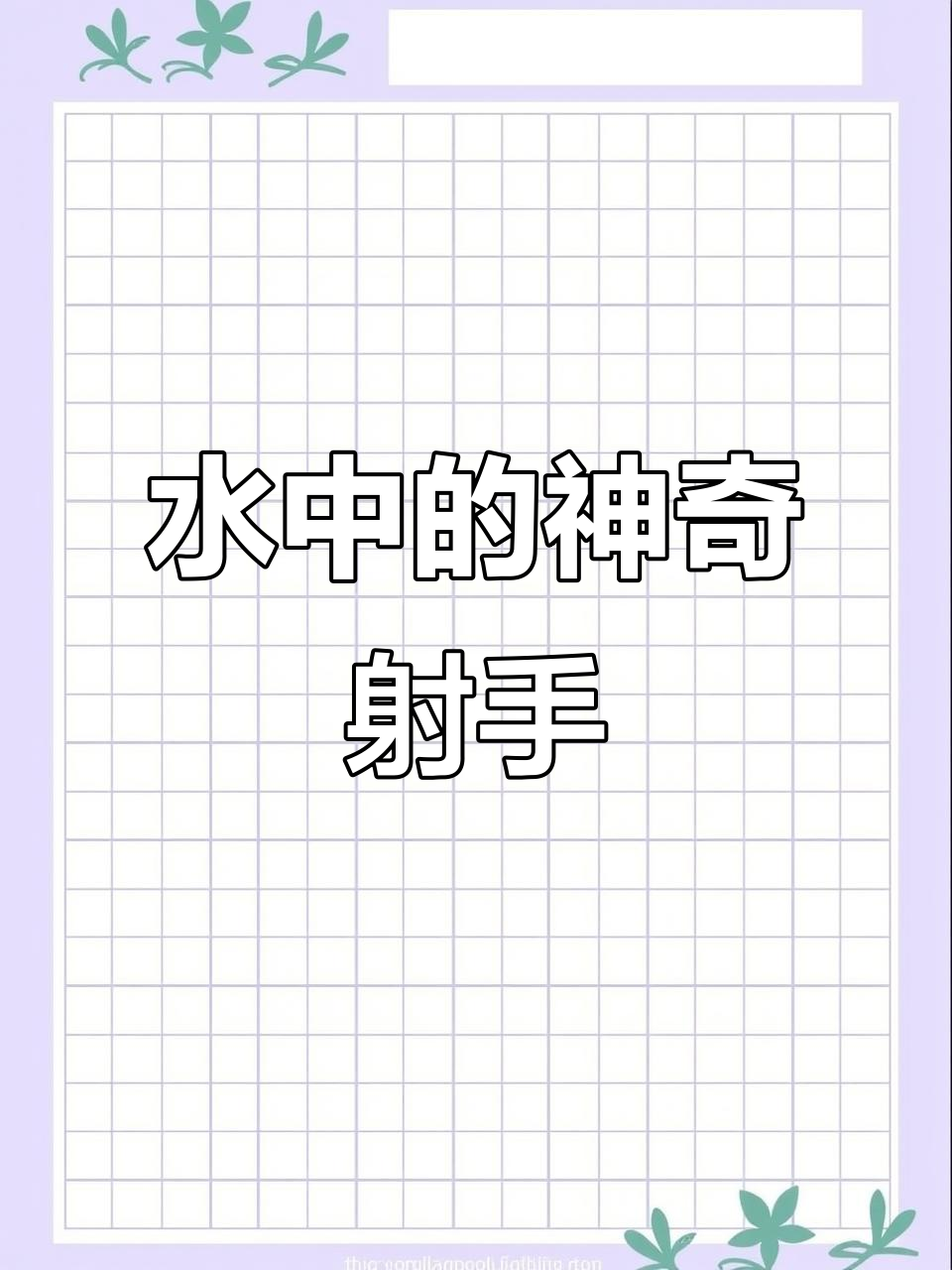 射水鱼如何用“神技”捕捉猎物,水中追击手大揭秘
