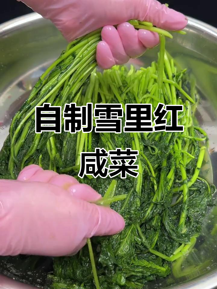 雪里红咸菜制作秘籍，简单几步搞定美味小菜
