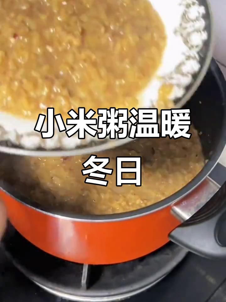 冬季暖心小米粥，大人小孩都适宜的补血补脑佳选