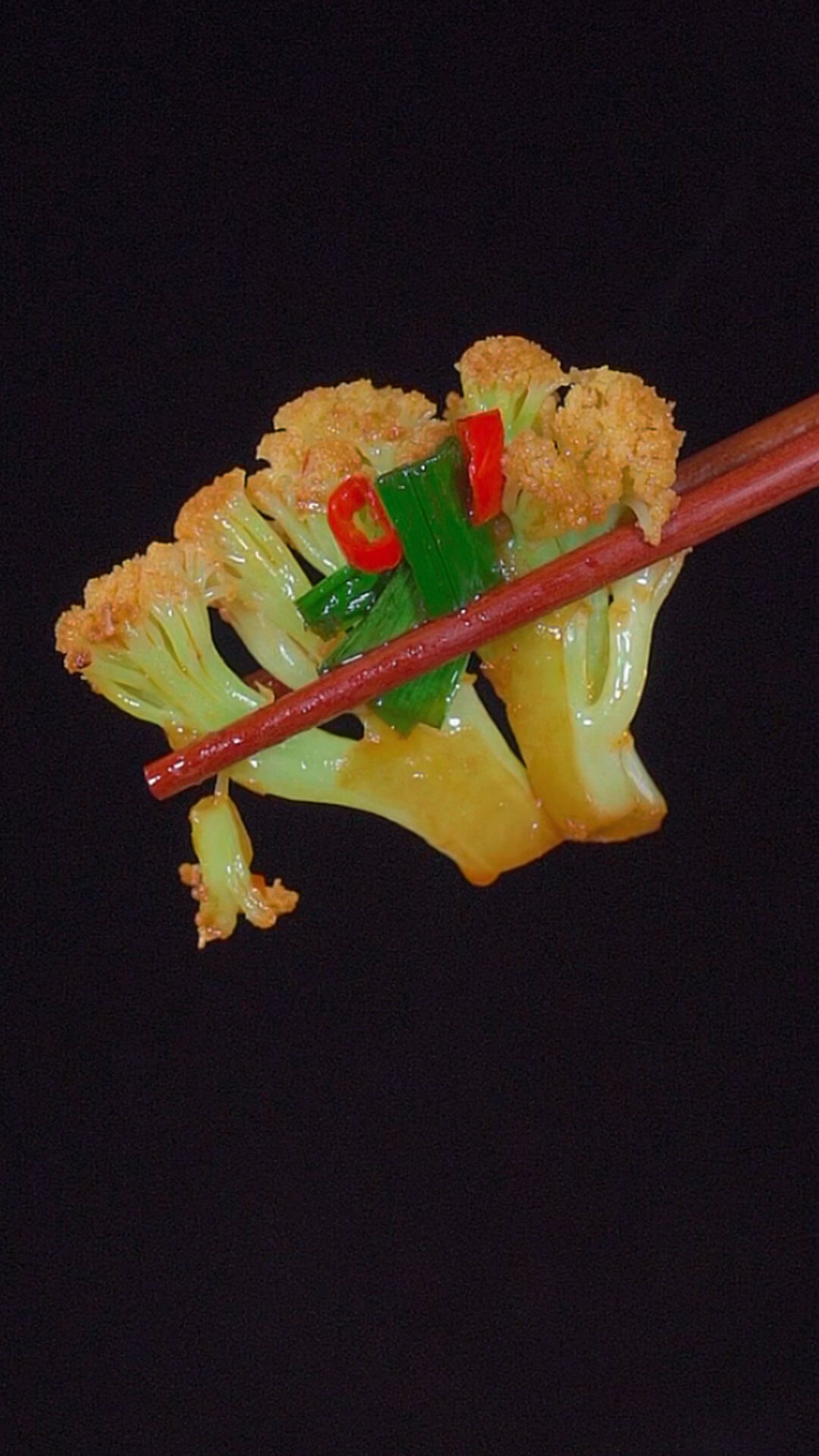 炒花菜的做法
