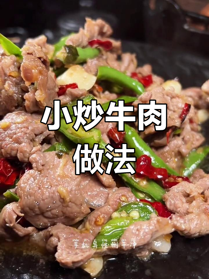 秋季家常小炒牛肉,轻松学做下饭菜