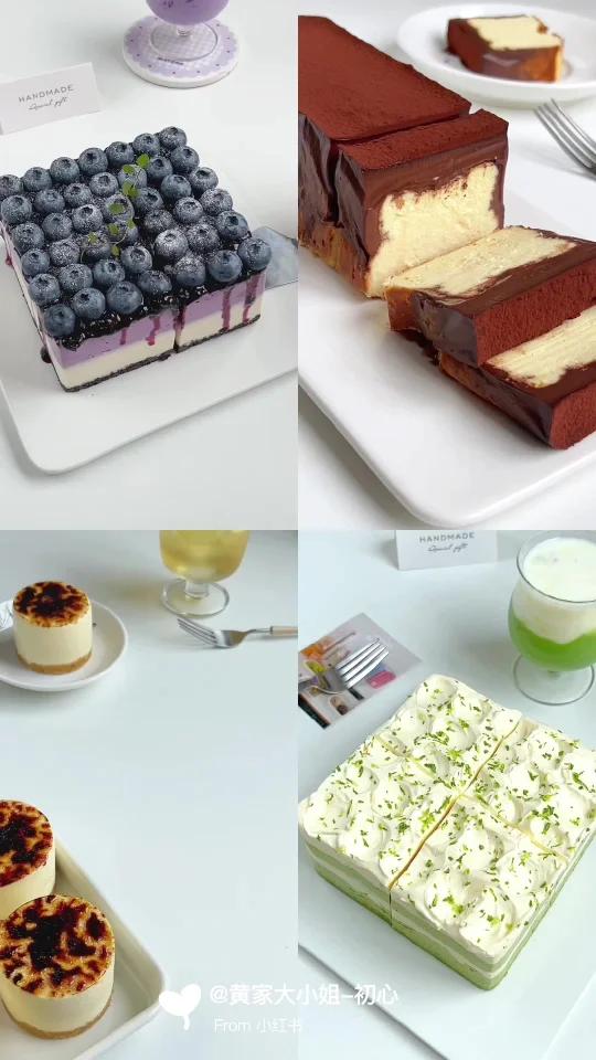 搅一搅就成功4款芝士蛋糕合集,浓郁好吃