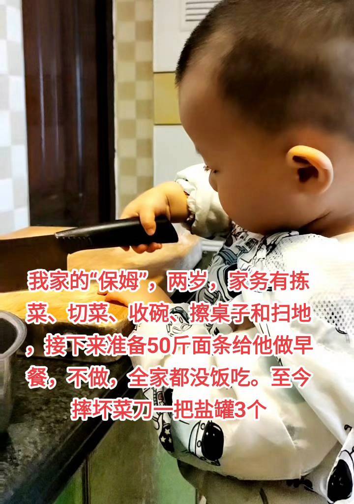 习武一年半,两岁兼职“保姆”抵学费!