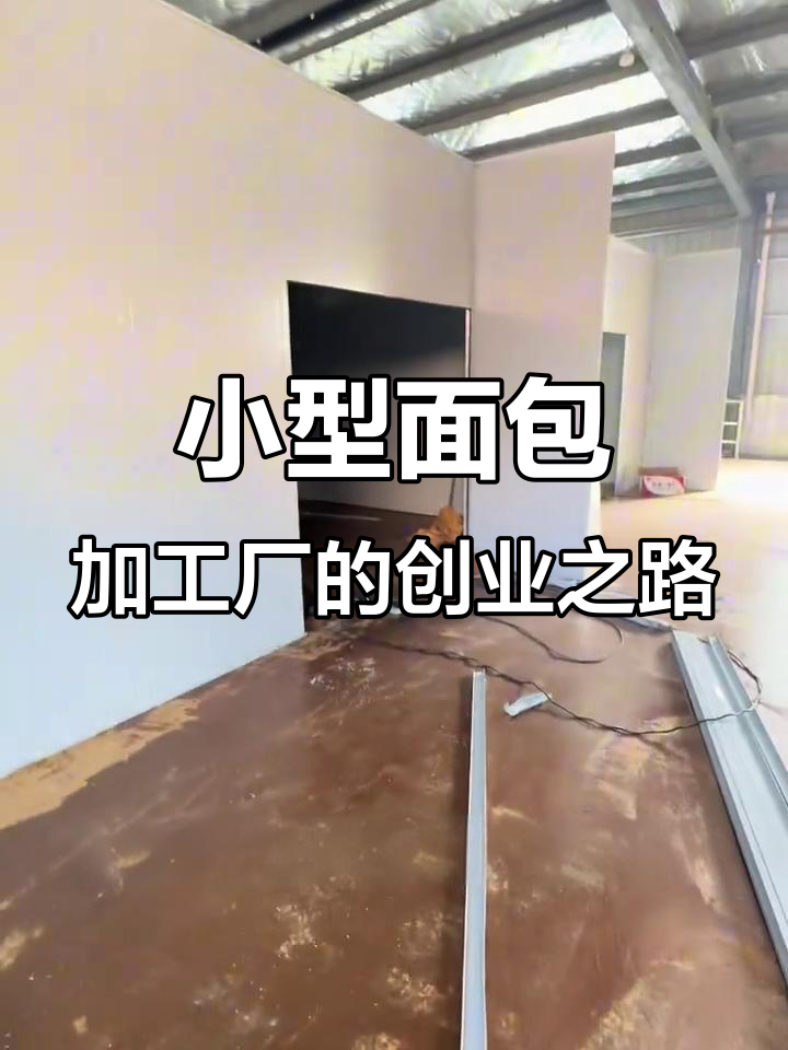 20万开小面包厂,年前拿证不愁吃