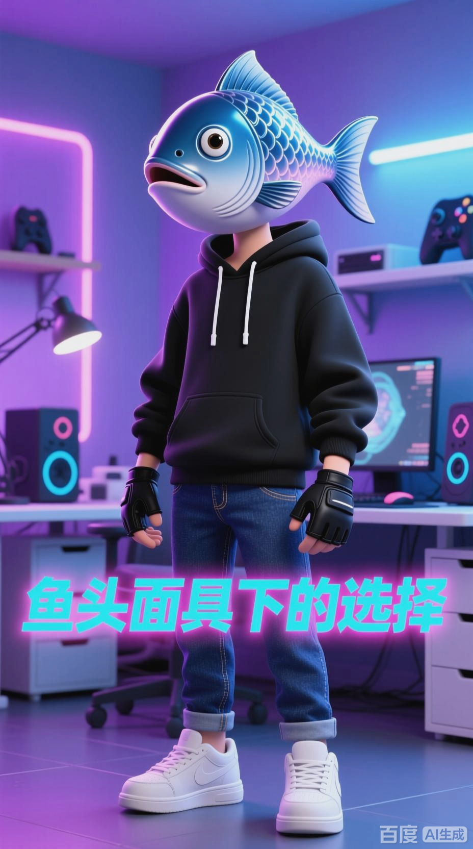 鱼头面具背后的选择与讨论