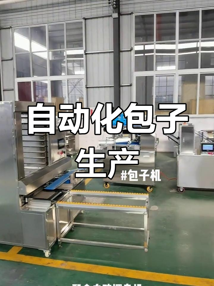 国宇包子生产线,自动化成型,效率提升!