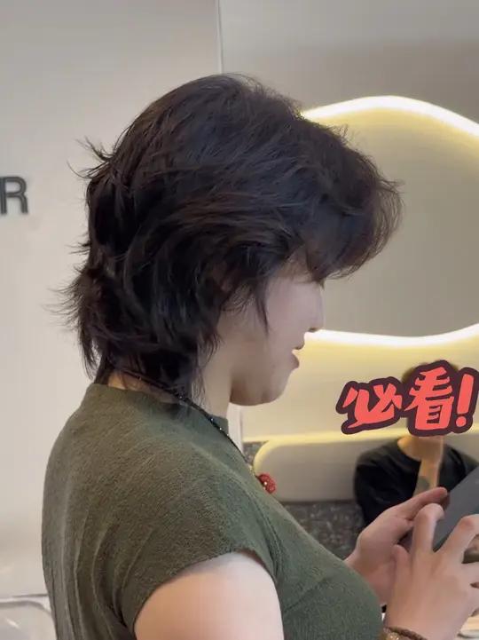 发量多的姐妹必看的狼尾鲻鱼头短发 #狼尾 #狼尾鲻鱼头 #狼尾发 #鲻鱼头 #鲻鱼头短发