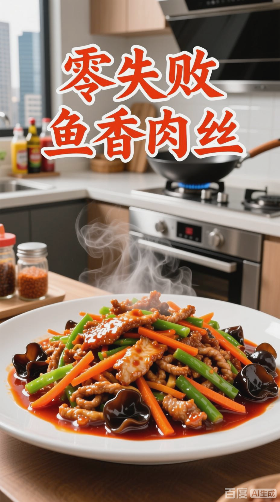 经典川菜鱼香肉丝制作教程