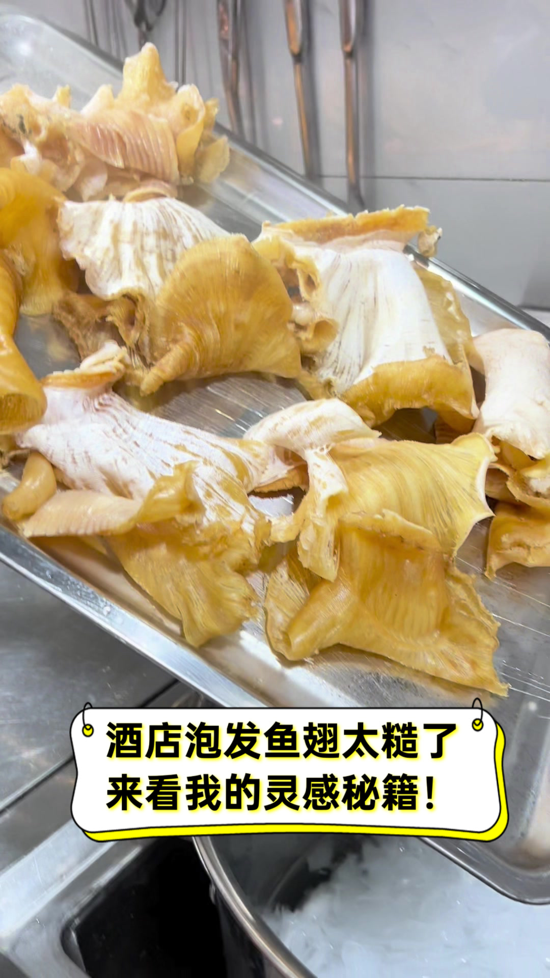 酒店泡发鱼翅太糙了,来看我的灵感秘籍!