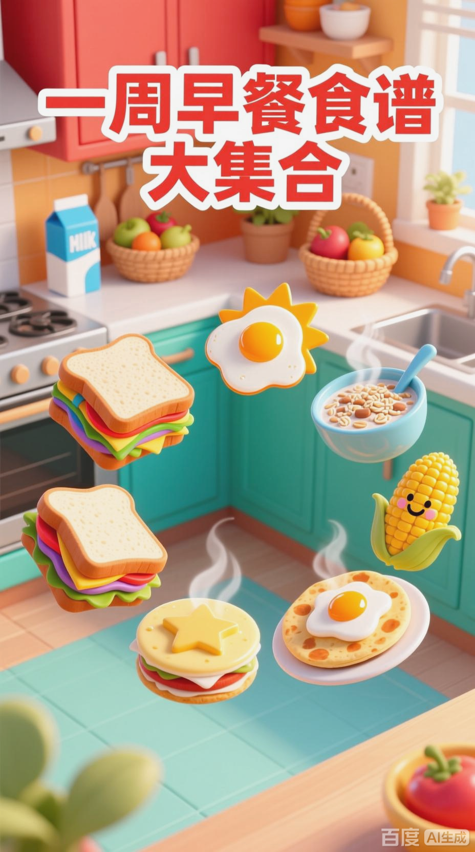一周美味早餐食谱大集合