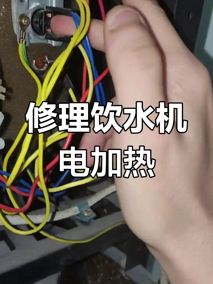 饮水机故障修复:温控器复位与自热恢复