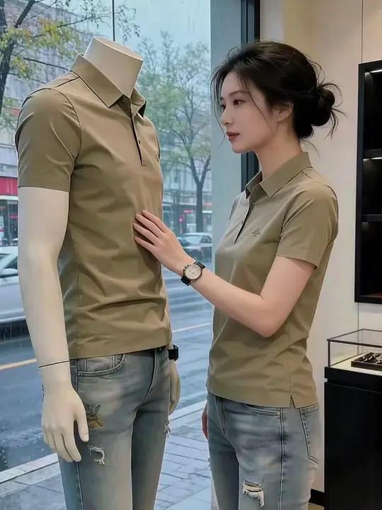 卡帝乐鳄鱼夏季无痕冰丝polo衫男款 #品质男装 #男士穿搭分享 #质感男装 #商务休闲穿