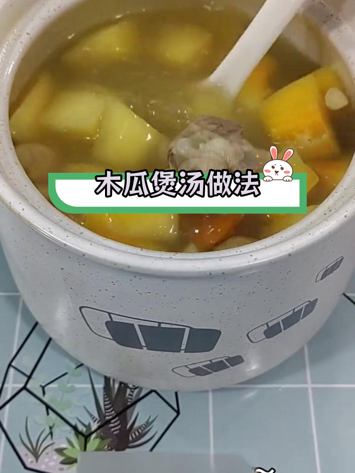 秋季润燥木瓜汤,养颜又美味