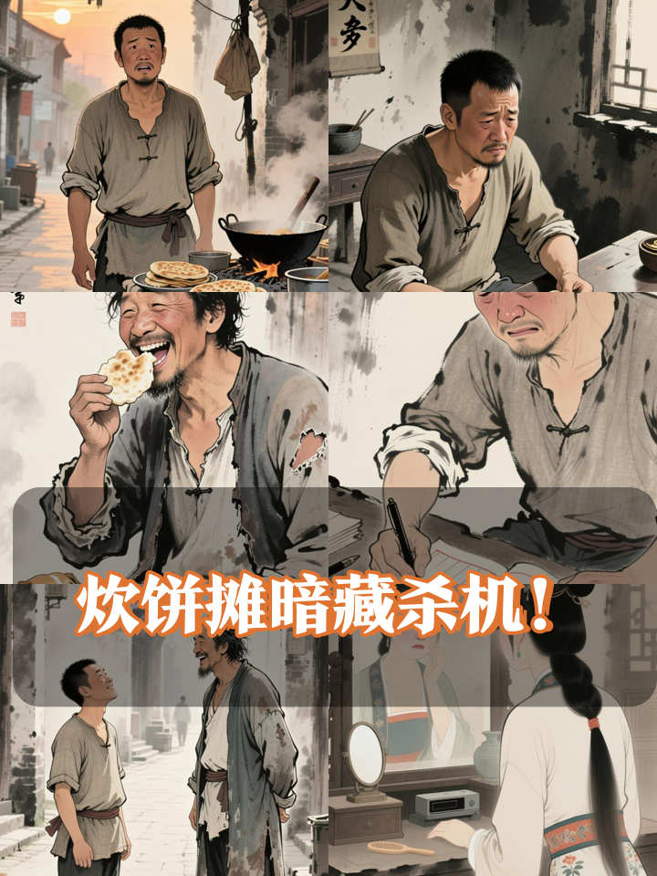 武大郎炊饼摊的秘密：每天最后一位顾客竟是……