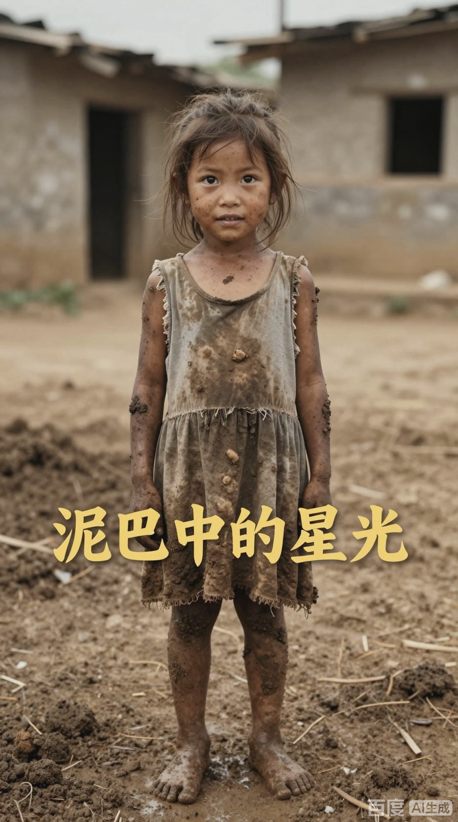贫穷女孩的泥巴与牛粪之乐