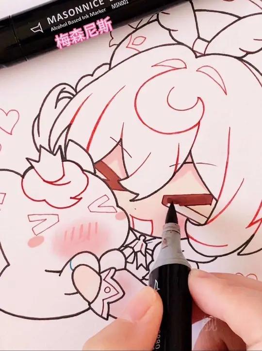 风堇就是一个可爱的草莓蛋糕! 工具:梅森尼斯 崩坏星穹铁道走过安眠地的花丛在黎明升起时坠落