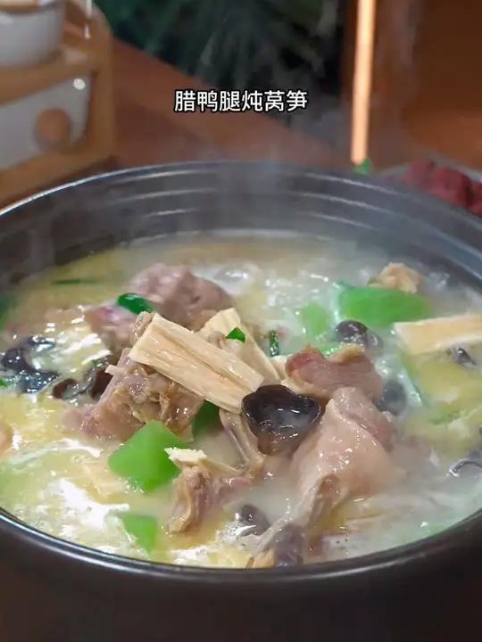 这也太香了风干腊鸭腿大口吃肉太过瘾了