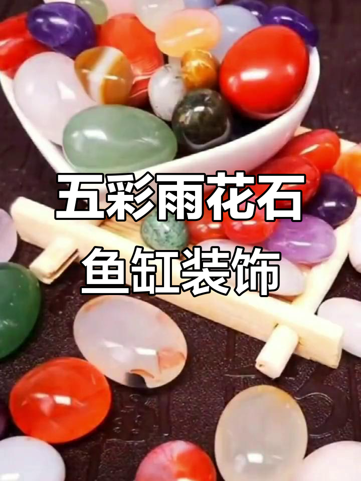 鱼缸造景必备:雨花石、五彩石与鹅卵石的完美搭配