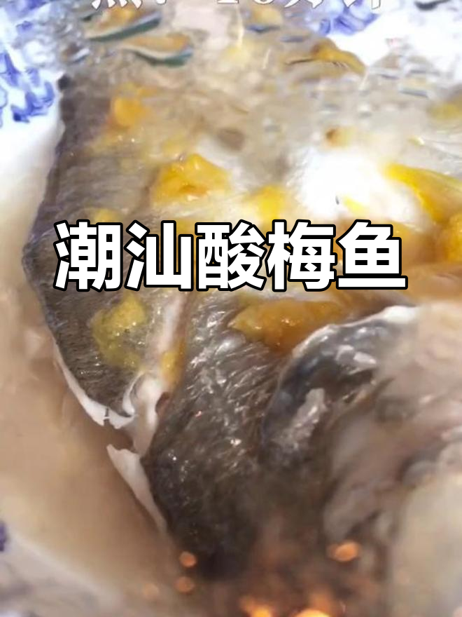 潮汕酸梅午笋鱼,鲜美肉质与高昂价格