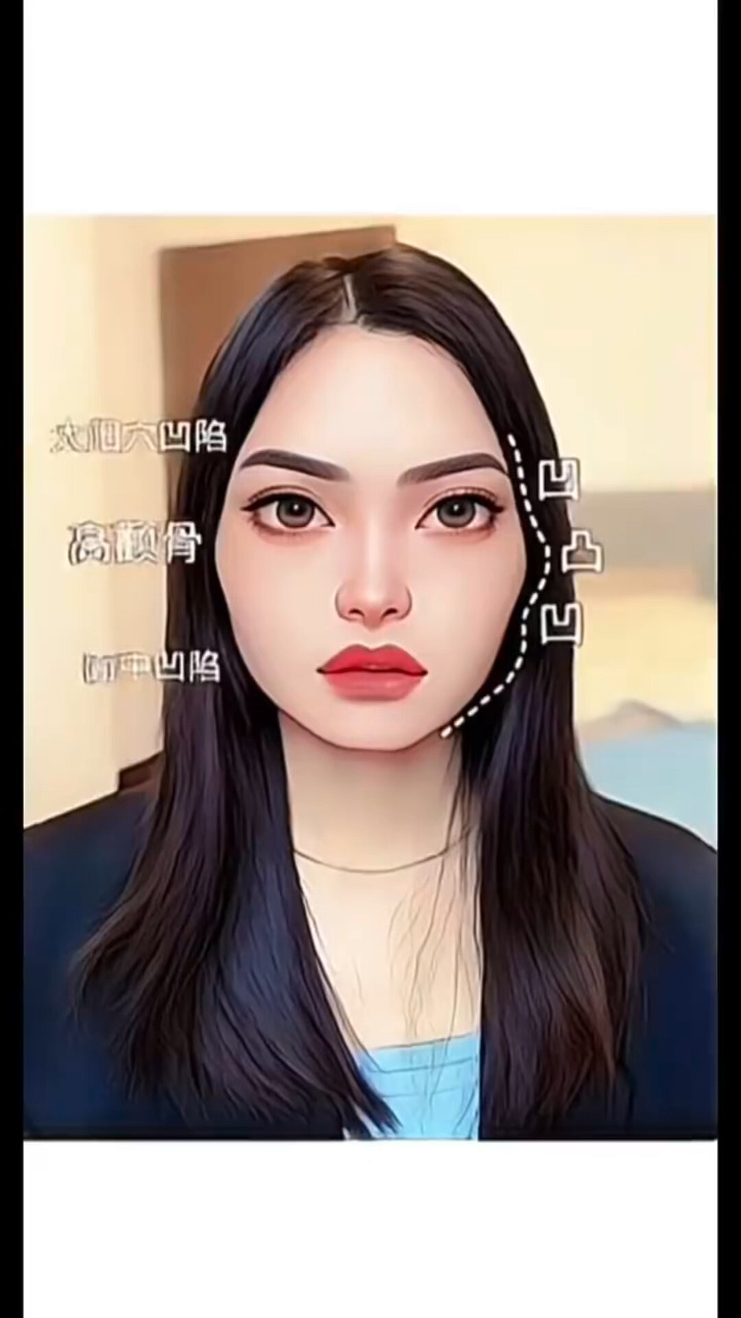 菱形脸适合什么发型