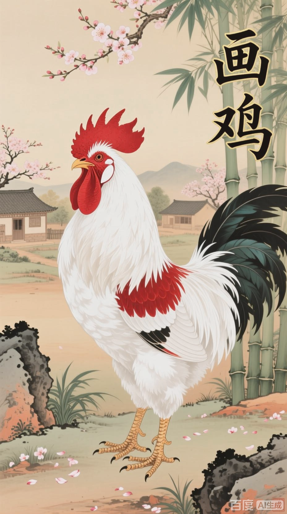 唐寅《画鸡》诗意解读