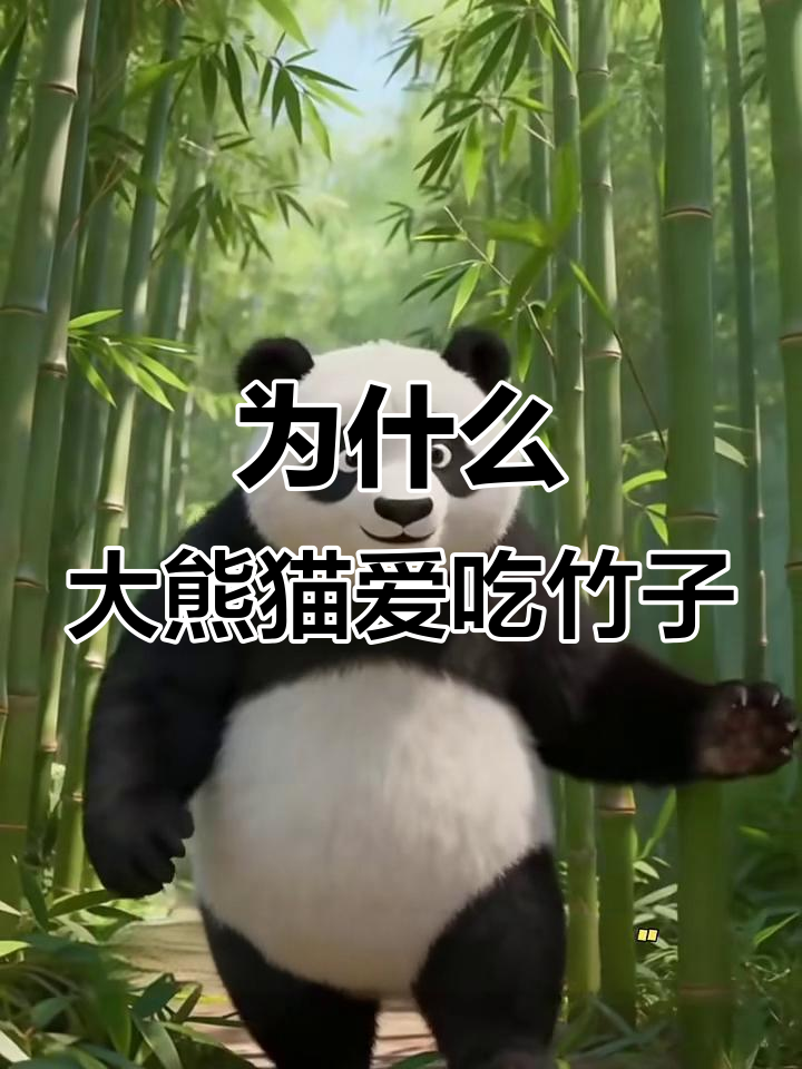 大熊猫为何放弃肉食,转吃竹子?