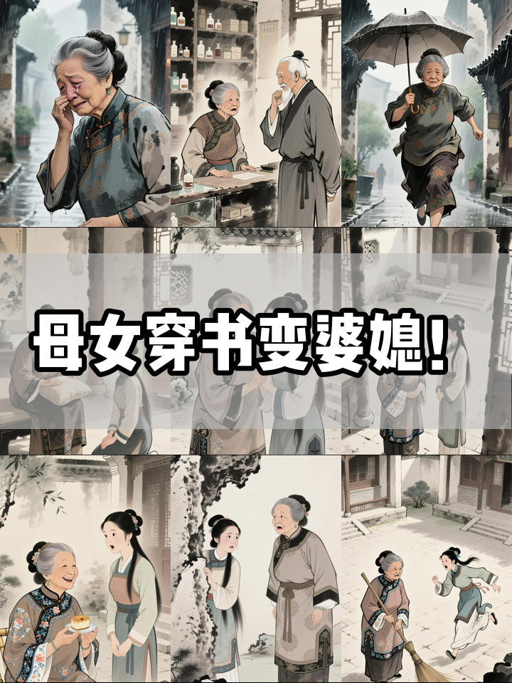 相依为命的活宝母女穿书后竟成死对头婆媳