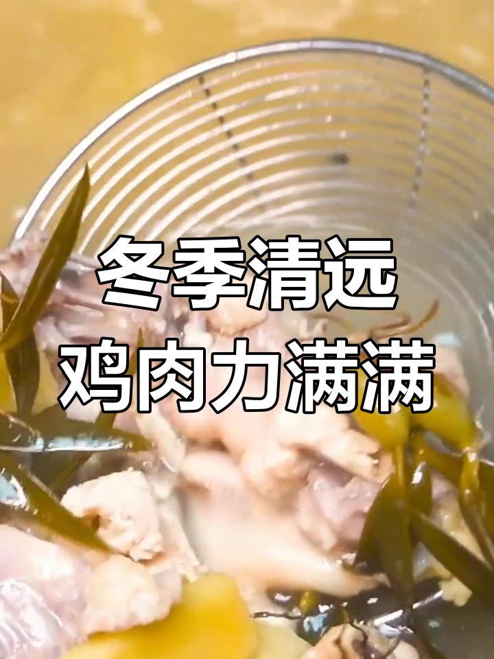 清远鸡大快朵颐,寒冬必备美味!