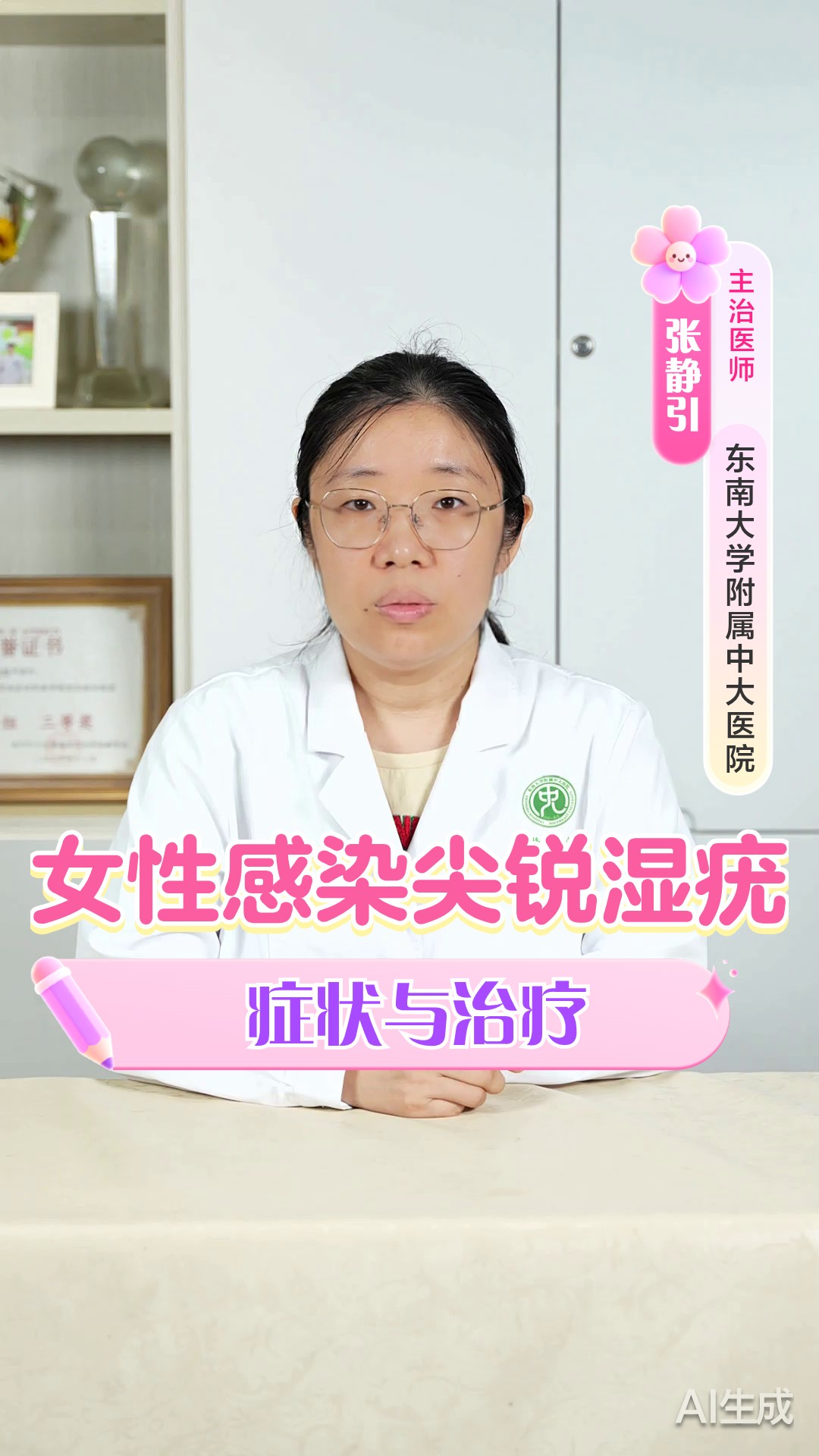 女性感染尖锐湿疣的症状与治疗