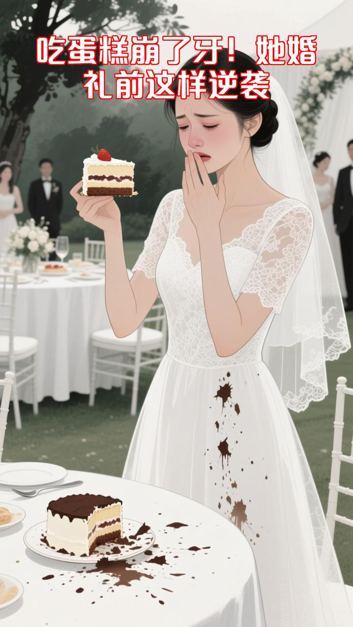 婚礼前夜吃蛋糕崩牙,她靠这招完美救场