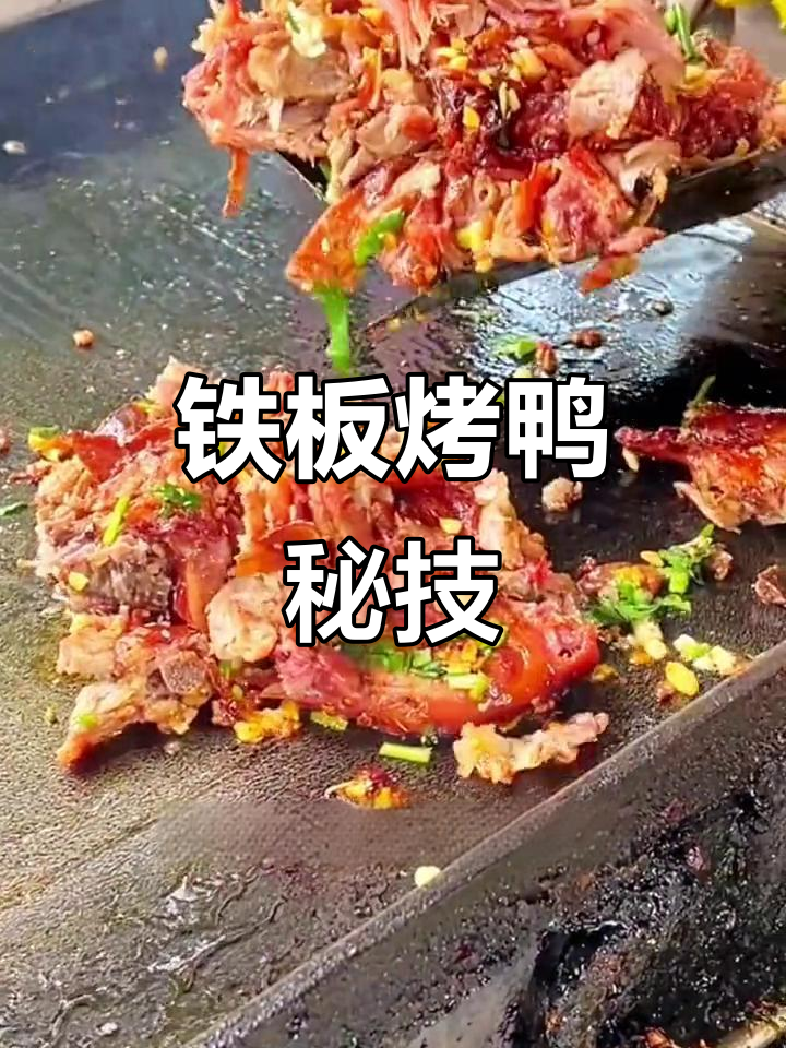 街头铁板烤鸭香气扑鼻,30元一只,技术哪里学?