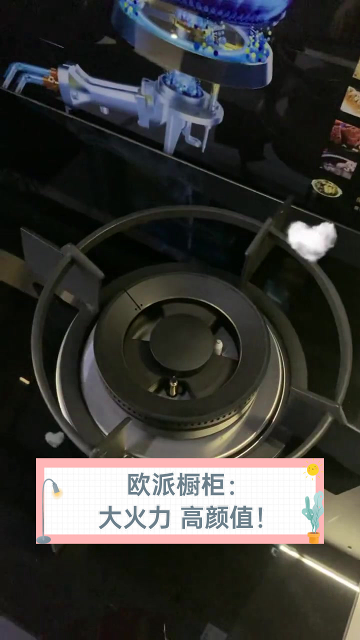 欧派橱柜：大火力，高颜值！