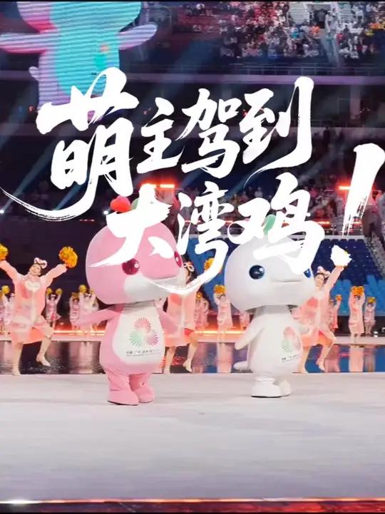 萌主驾到,大湾鸡 原来可爱真的可以当饭吃!全运会开幕式上这只大湾鸡,靠实力卖萌火出圈。它一
